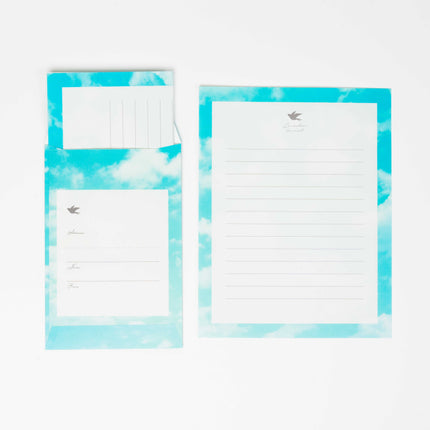 KYOWA SHIKO Color of the Sky Letter Set - ZenPop Japan Stationery Store