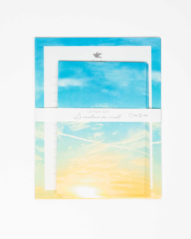 KYOWA SHIKO Color of the Sky Letter Set - ZenPop Japan Stationery Store