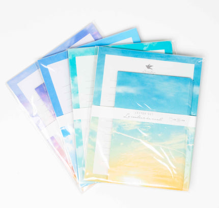 KYOWA SHIKO Color of the Sky Letter Set - ZenPop Japan Stationery Store