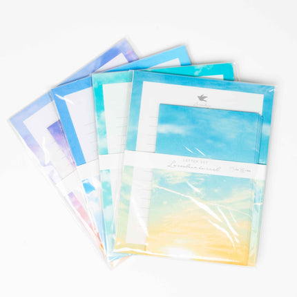 KYOWA SHIKO Color of the Sky Letter Set - ZenPop Japan Stationery Store
