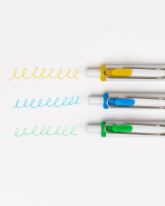 MITSUBISHI PENCIL Uni Ball One Saturday Morning 3 colors set 0.38mm - ZenPop Japan Stationery Store