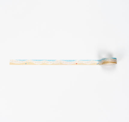 WORLD CRAFT KiraKira Masking Tape Beach