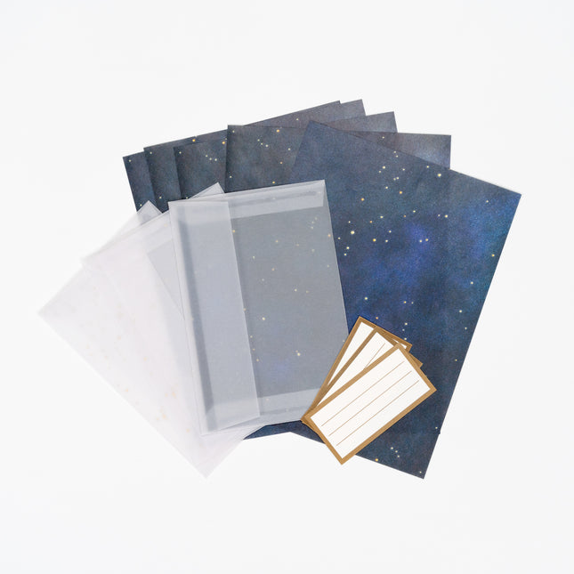 TSUTSUMU OKINI Letter Set - Starry Night (Yozora to Hoshi)