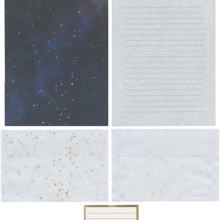 TSUTSUMU OKINI Letter Set - Starry Night (Yozora to Hoshi)