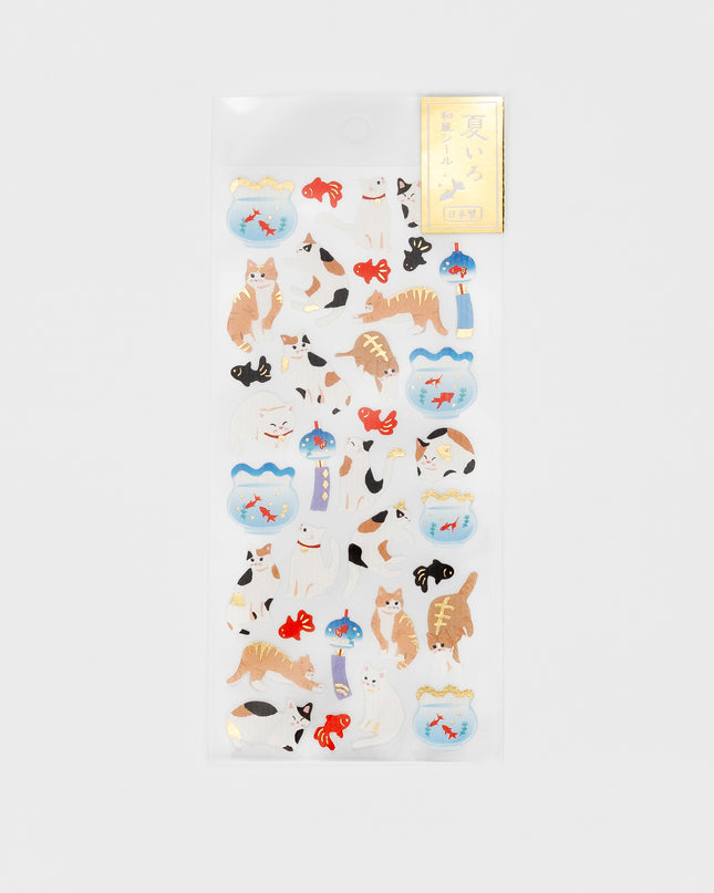 ACTIVE CORPORATION Japanese Summer Color Sticker