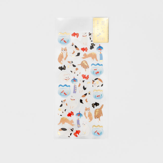 ACTIVE CORPORATION Sticker Sheet - Japanese Summer Color