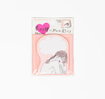 MINDWAVE That person you're interested in Standing Sticky Notes - ZenPop Japan Stationery Store