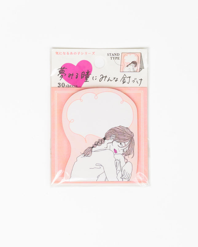 MINDWAVE That person you're interested in Standing Sticky Notes - ZenPop Japan Stationery Store
