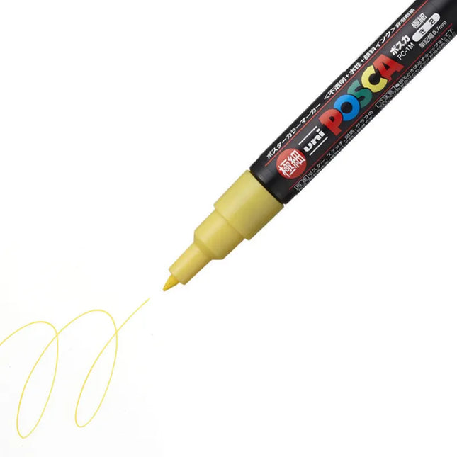MITSUBISHI PENCIL Posca PC-1M Yellow
