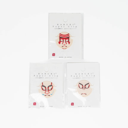 EARLY CROSS Kabuki Paper Clip - ZenPop Japan Stationery Store