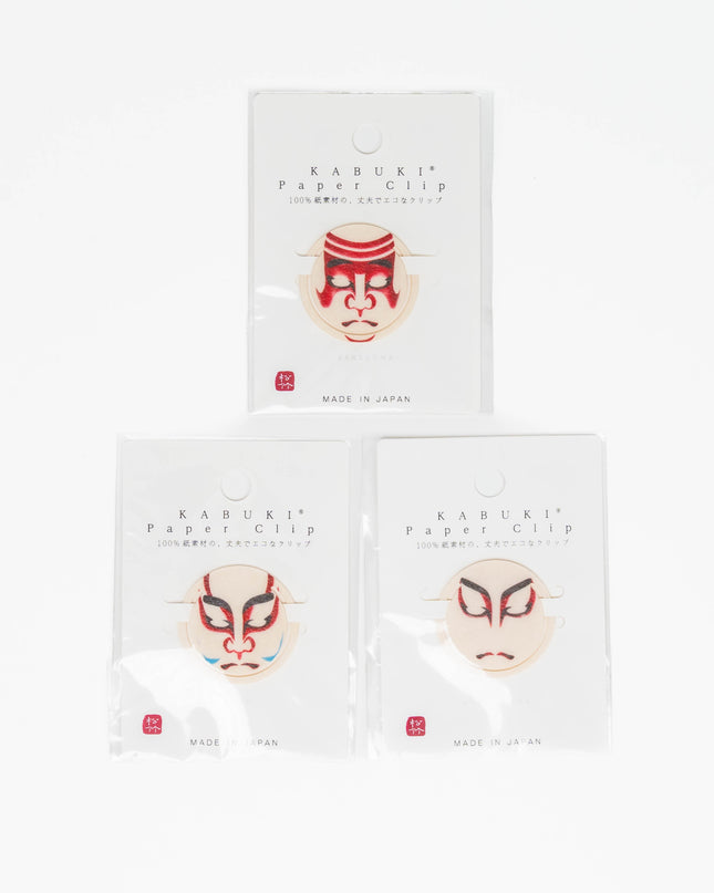 EARLY CROSS Kabuki Paper Clip - ZenPop Japan Stationery Store