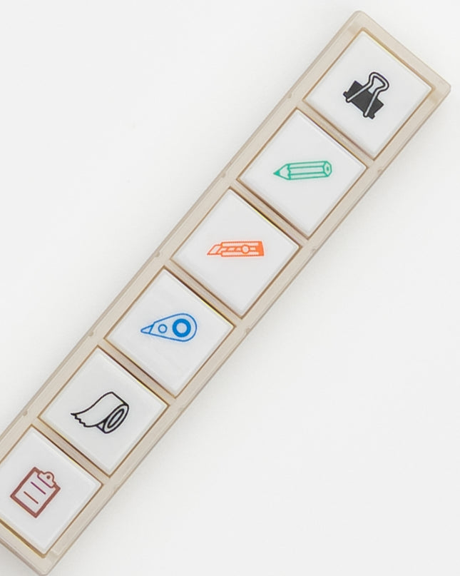 KODOMONOKAO Pochitto6 Button Stamps