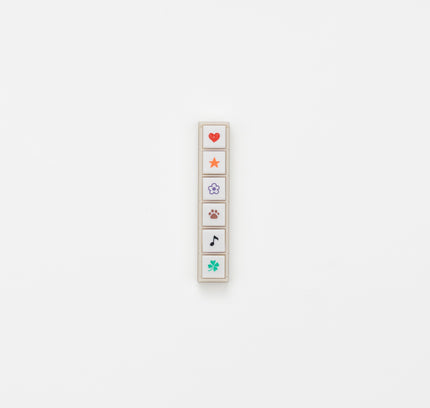 KODOMONOKAO Pochitto6 Button Stamps