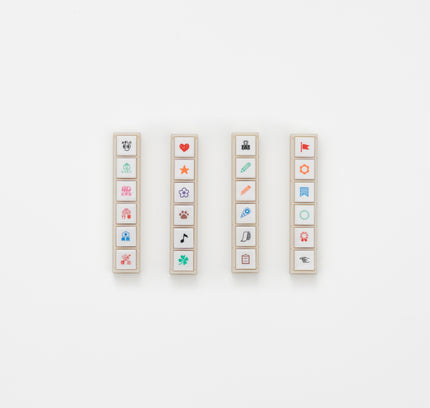 KODOMONOKAO Pochitto6 Button Stamps