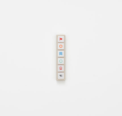 KODOMONOKAO Pochitto6 Button Stamps