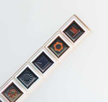KODOMONOKAO Pochitto6 Button Stamps - ZenPop Japan Stationery Store