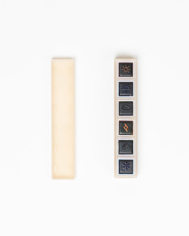 KODOMONOKAO Pochitto6 Button Stamps - ZenPop Japan Stationery Store
