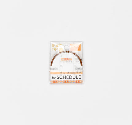 WORLD CRAFT Schedule Masking Tape 4mm