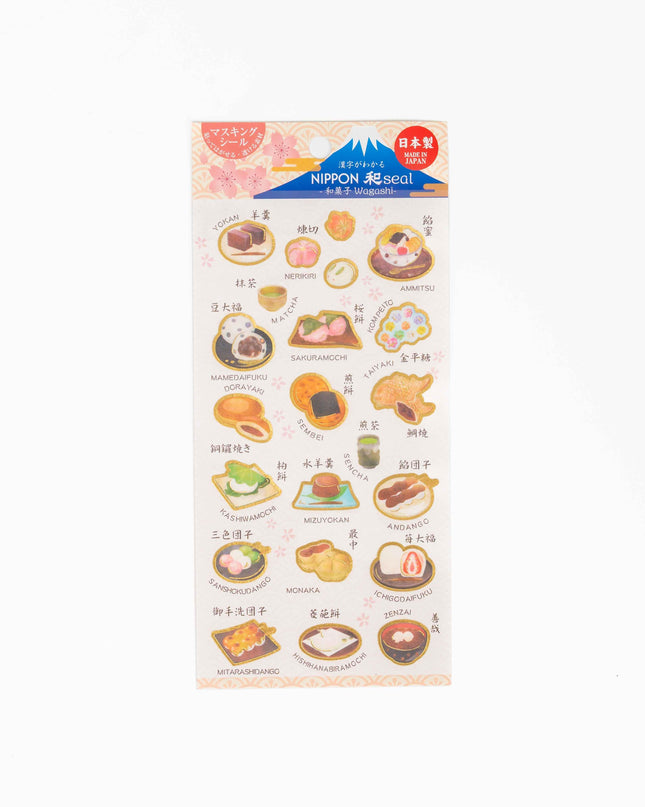 KAMIISO SANSYO NIPPON Wa Sticker - ZenPop Japan Stationery Store