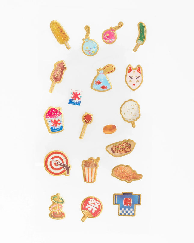 KAMIISO SANSYO NIPPON Wa Sticker - ZenPop Japan Stationery Store