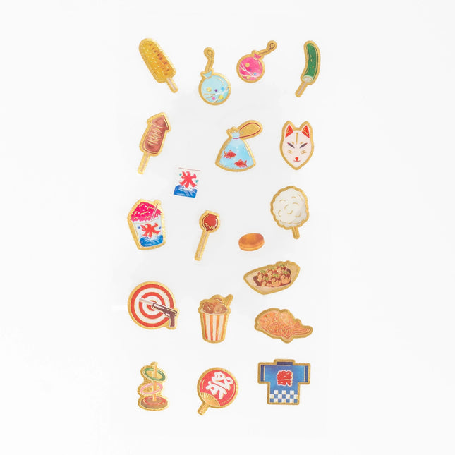 KAMIISO SANSYO NIPPON Wa Sticker - ZenPop Japan Stationery Store