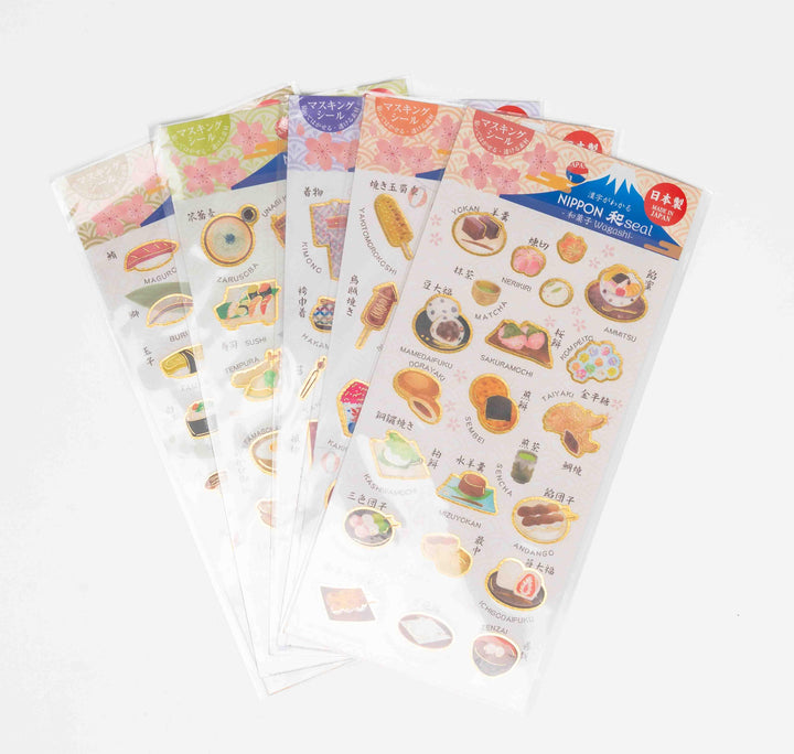 Japanese-style stickers