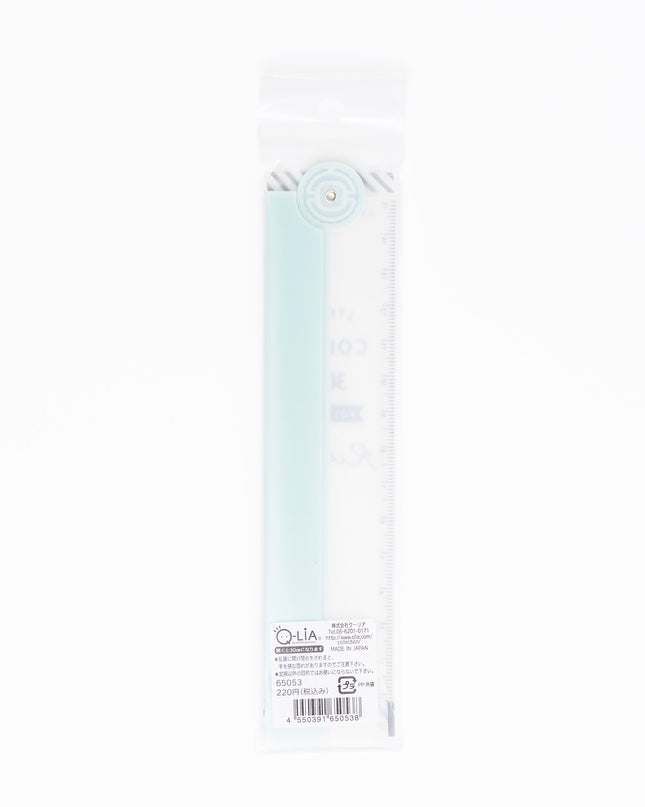 QLA 2-tone Foldable Ruler 30cm (NUANCE COLOR COLLECTION) - ZenPop Japan Stationery Store