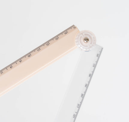 QLA 2-tone Foldable Ruler 30cm (NUANCE COLOR COLLECTION) - ZenPop Japan Stationery Store