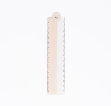 QLA 2-tone Foldable Ruler 30cm (NUANCE COLOR COLLECTION) - ZenPop Japan Stationery Store