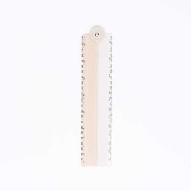 QLA 2-tone Foldable Ruler 30cm (NUANCE COLOR COLLECTION) - ZenPop Japan Stationery Store
