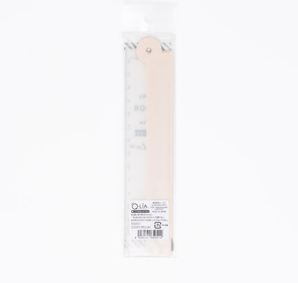 QLA 2-tone Foldable Ruler 30cm (NUANCE COLOR COLLECTION) - ZenPop Japan Stationery Store
