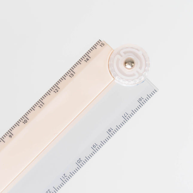 QLA 2-tone Foldable Ruler 30cm (NUANCE COLOR COLLECTION) - ZenPop Japan Stationery Store