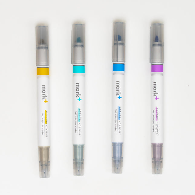 KOKUYO 2 Way Color Marker Marktasu - ZenPop Japan Stationery Store
