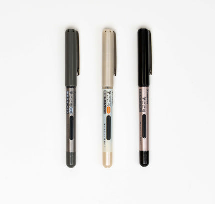 KURETAKE Inktober Fudegokochi 3pcs Set - ZenPop Japan Stationery Store