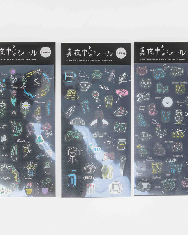 GREEN FLASH Midnight Variety Store Clear Sticker - ZenPop Japan Stationery Store