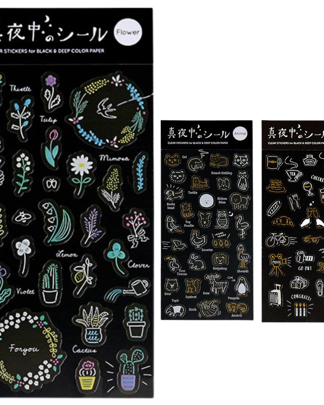 GREENFLASH Midnight Variety Store Clear Sticker