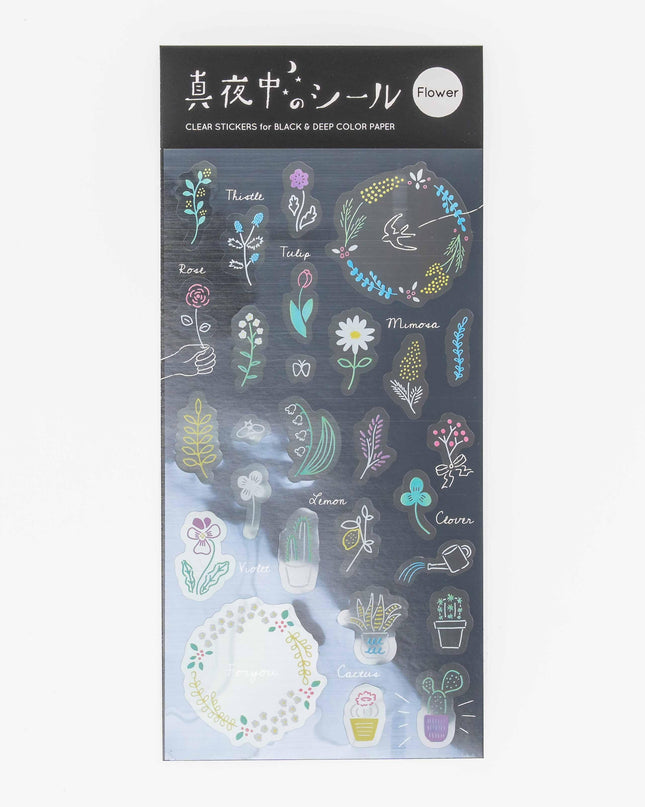 GREEN FLASH Midnight Variety Store Clear Sticker - ZenPop Japan Stationery Store