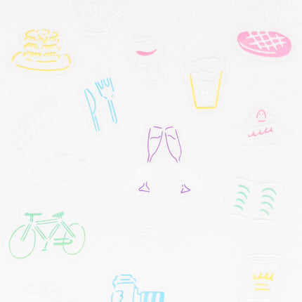 GREEN FLASH Midnight Variety Store Clear Sticker - ZenPop Japan Stationery Store