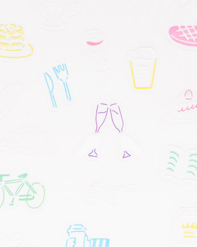 GREEN FLASH Midnight Variety Store Clear Sticker - ZenPop Japan Stationery Store