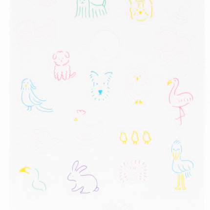 GREEN FLASH Midnight Variety Store Clear Sticker - ZenPop Japan Stationery Store