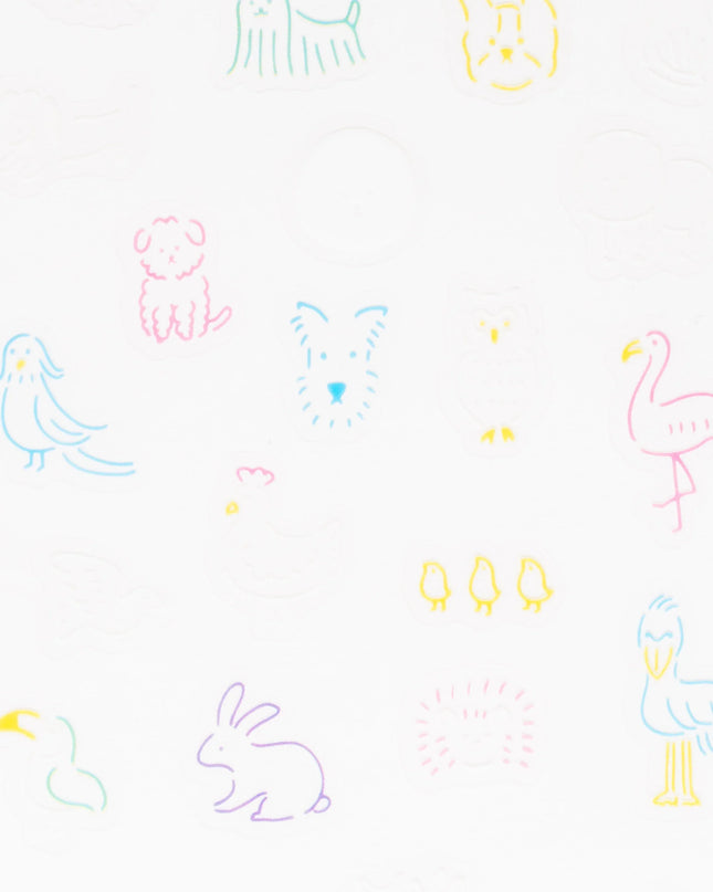 GREEN FLASH Midnight Variety Store Clear Sticker - ZenPop Japan Stationery Store