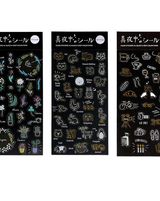 GREENFLASH Midnight Variety Store Clear Sticker