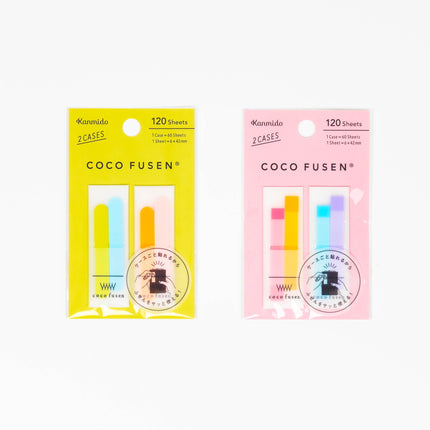 KANMIDO Coco fusen Bookmark Sticky note - ZenPop Japan Stationery Store