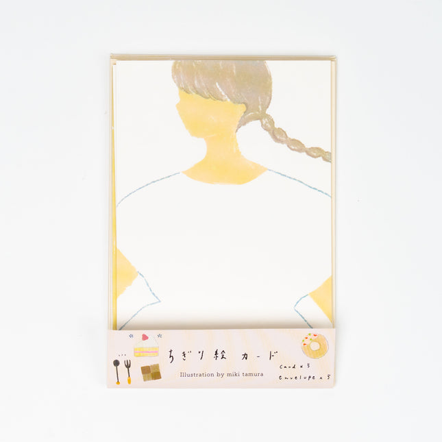 KAMIISO SANSHO Tamura Miki Washi Art Card - ZenPop Japan Stationery Store