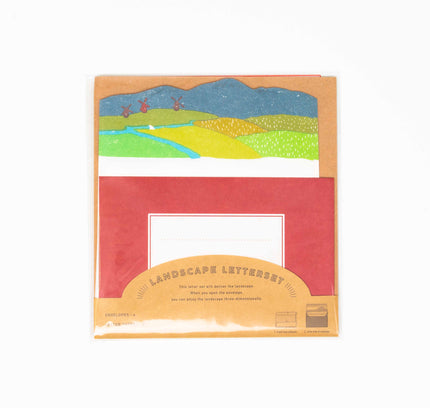 ELCOMMUNE Landscape Sunset Letter Set - ZenPop Japan Stationery Store