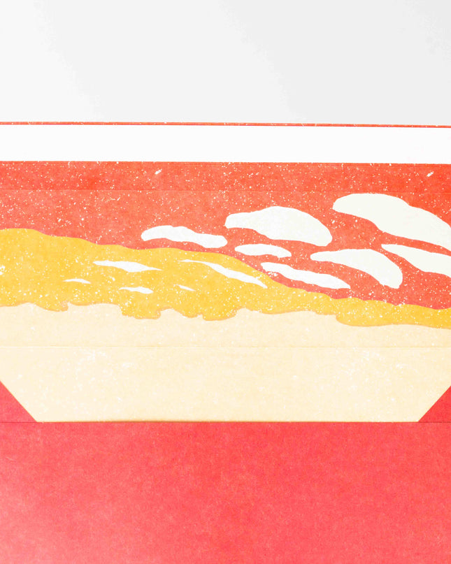 ELCOMMUNE Landscape Sunset Letter Set - ZenPop Japan Stationery Store