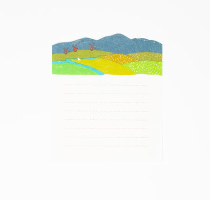 ELCOMMUNE Landscape Sunset Letter Set - ZenPop Japan Stationery Store