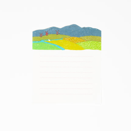 ELCOMMUNE Landscape Sunset Letter Set - ZenPop Japan Stationery Store