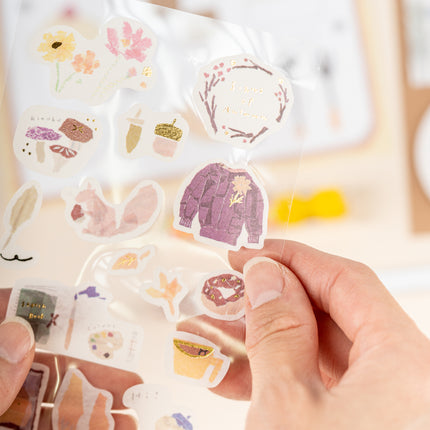 KAMIISO SANSYO Masking Sticker - Tamura Miki Autumn