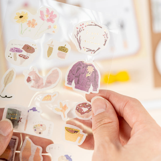 KAMIISO SANSYO Masking Sticker - Tamura Miki Autumn